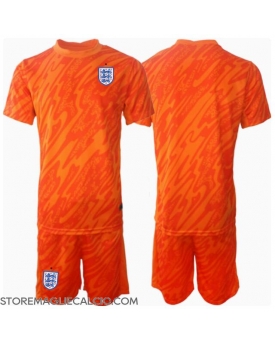 Inghilterra Portiere Maglia Gara Casa Repliche Europei 2024 Bambino